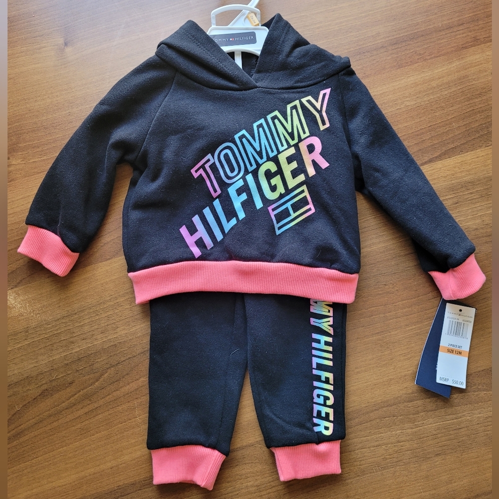 Tommy Hilfiger  2pc set 12m sweat